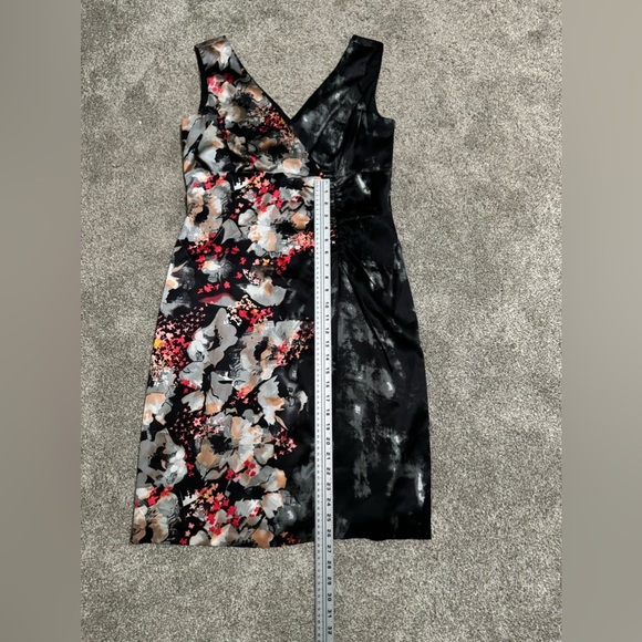 Fully Lined Donna Rocco Silk Dress Size 12 - Picture 7 of 14